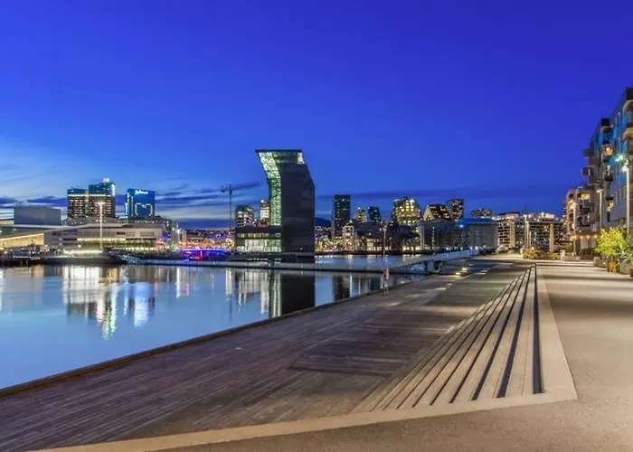 Bjorvika - Chic In Center アパート *